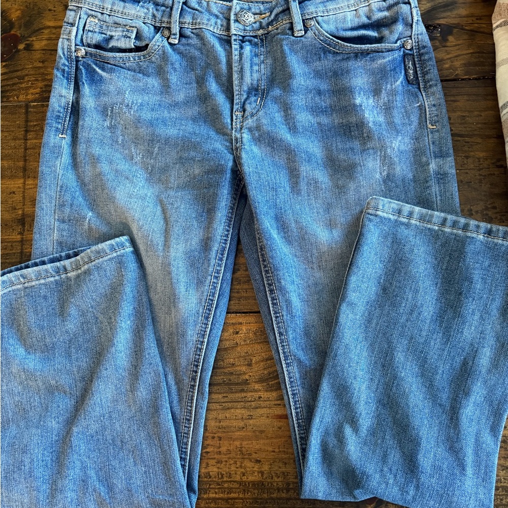 Silver Jeans Light Blue Straight Leg Denim
